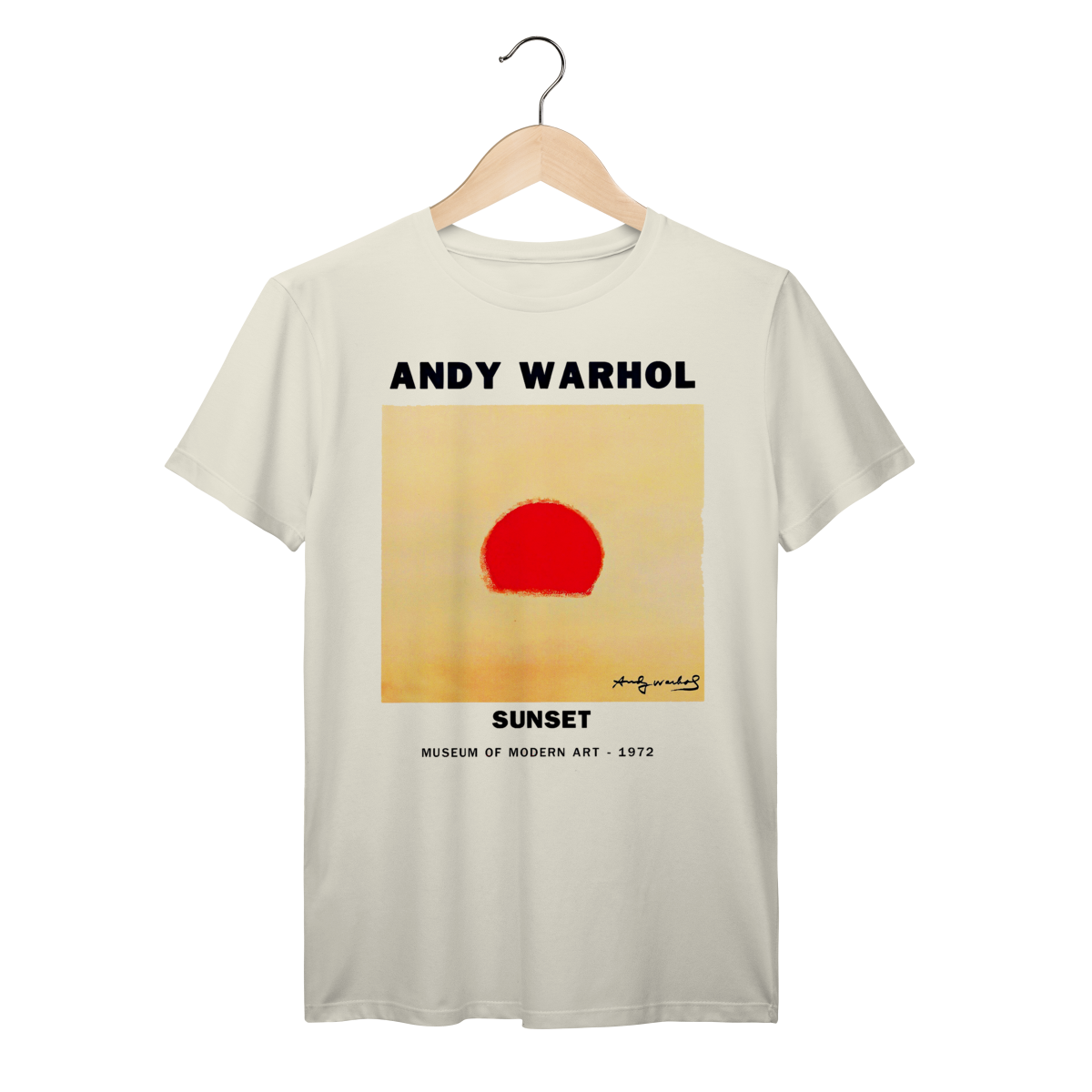 Camiseta Andy Warhol Sunset Algodão Prime