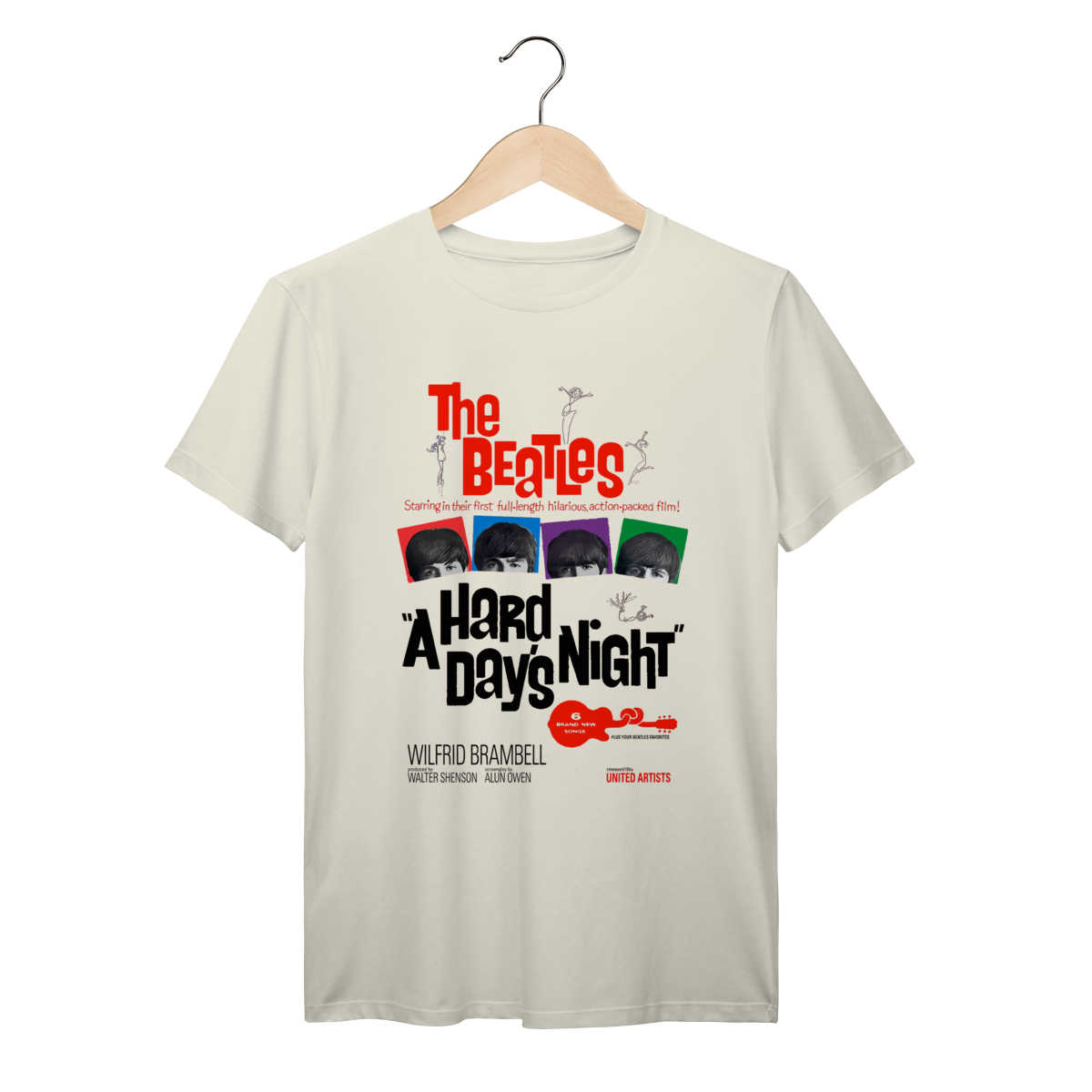 Camiseta The Beatles A Hard Day