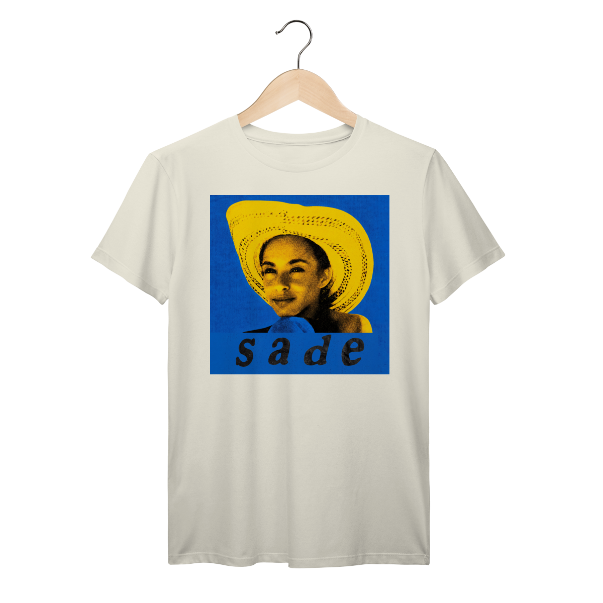 Camiseta Sade Pop Art Vintage 100% Algodão Prime