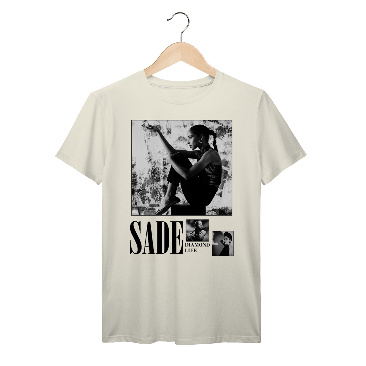 Camiseta Sade Diamond Life Vintage Algodão Prime