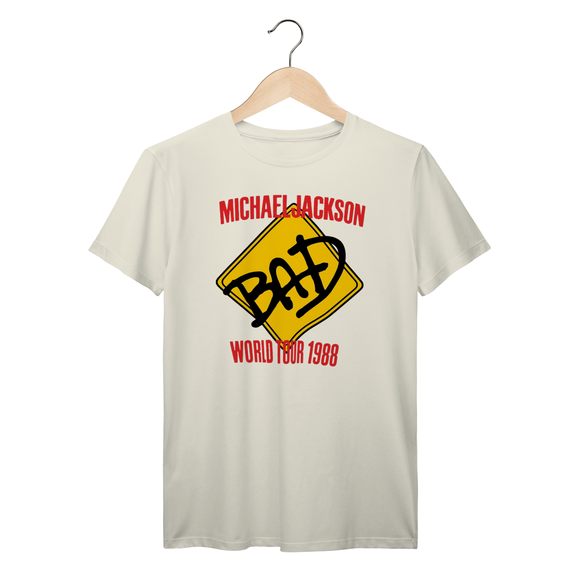 Camiseta Michael Jackson Bad Tour 98 Prime