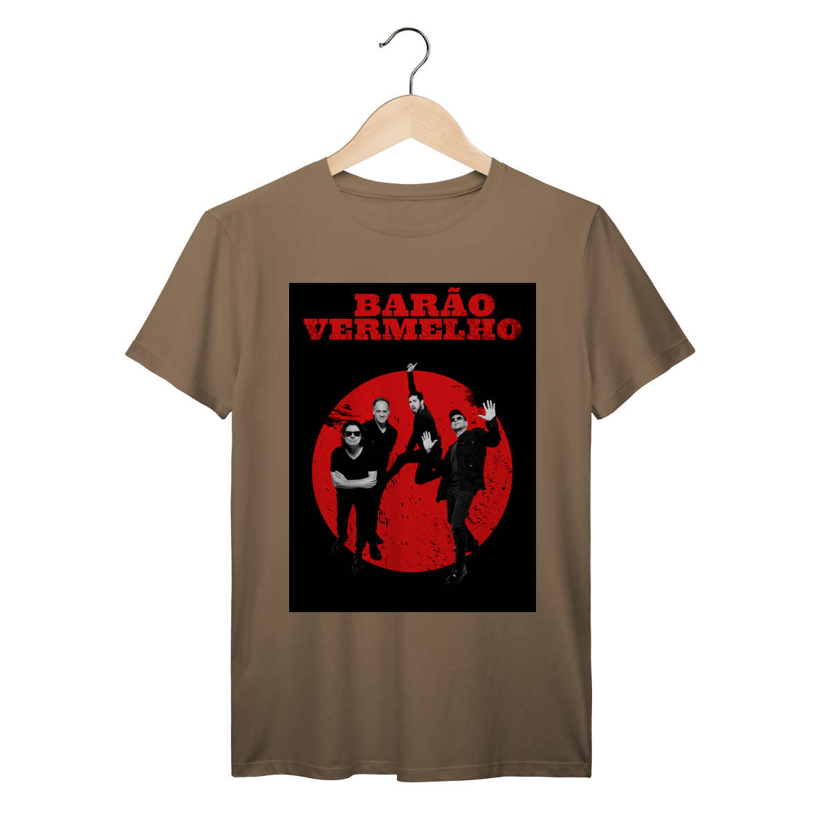 Camiseta Barão Vermelho Vintage Algodão Prime 