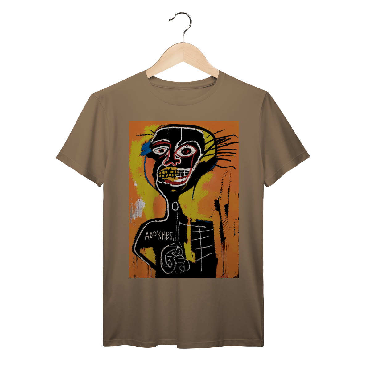Camiseta Basquiat Neo Expressionismo Streetwear 100% algodão Prime