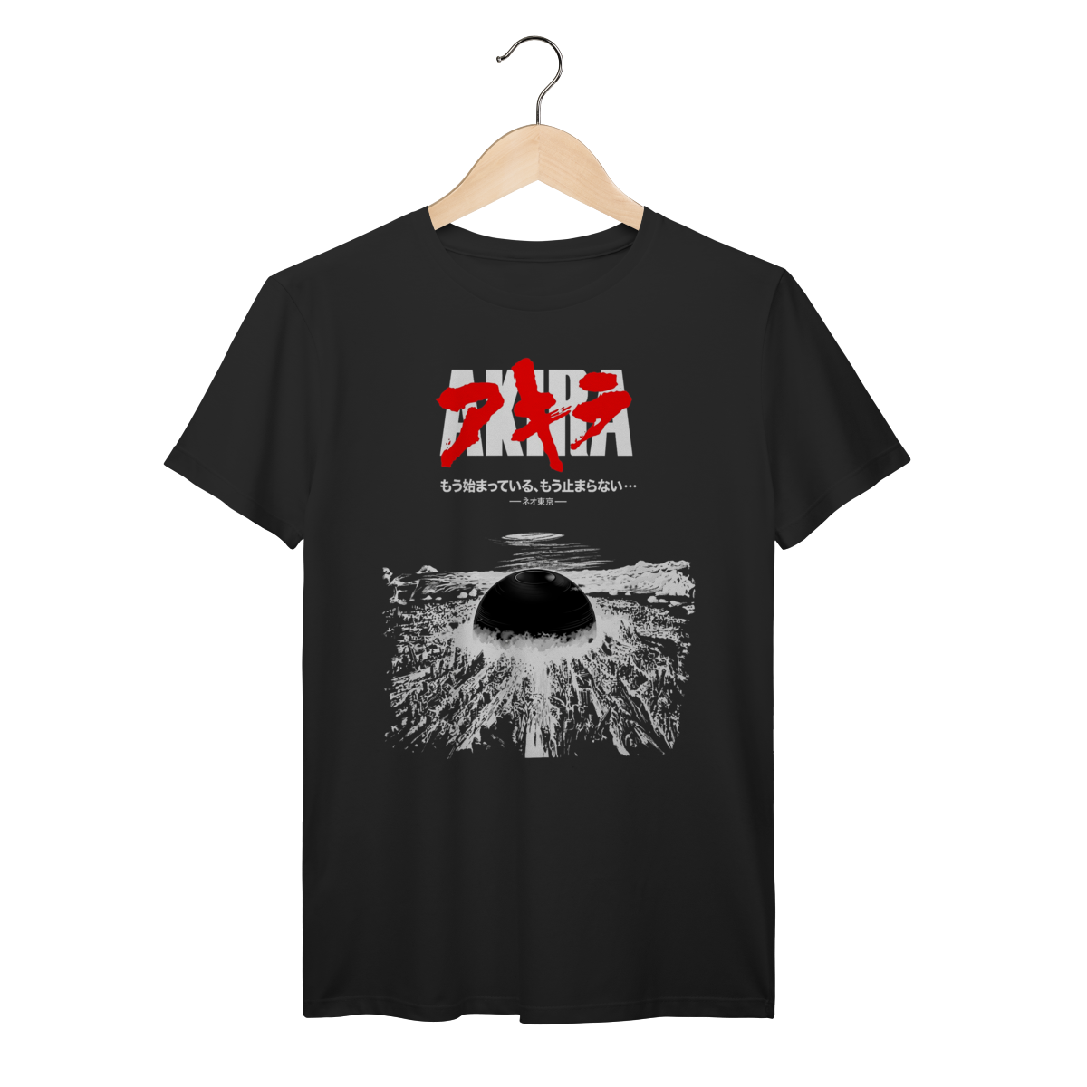 Camiseta Akira Explosão Neo Tokyo 100% Algodão Prime