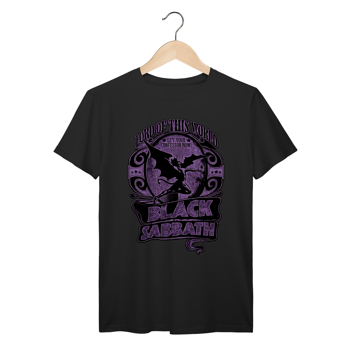 Camiseta Black Sabbath Lord Of This World Vintage 100% Algodão Prime