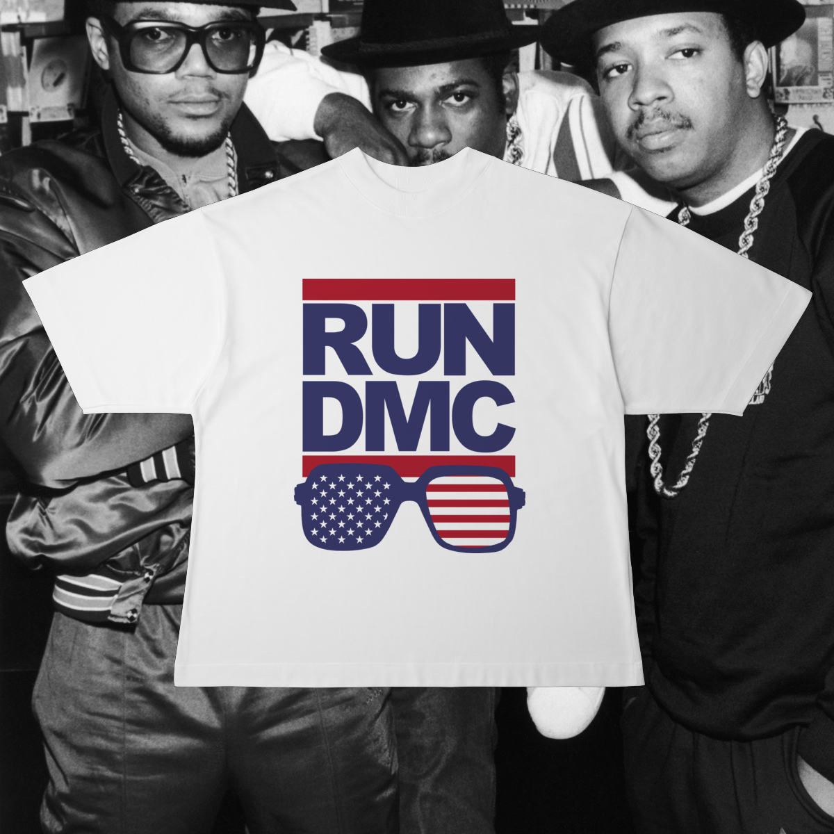 Run DMC [Oversized Branca]
