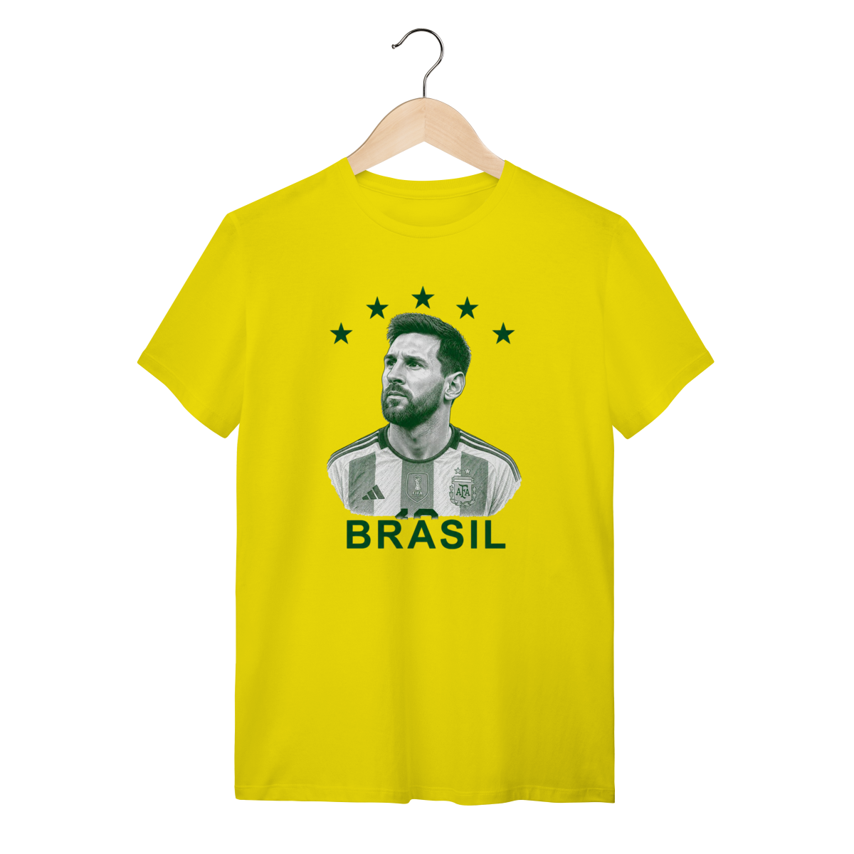 Messi com o Brasil