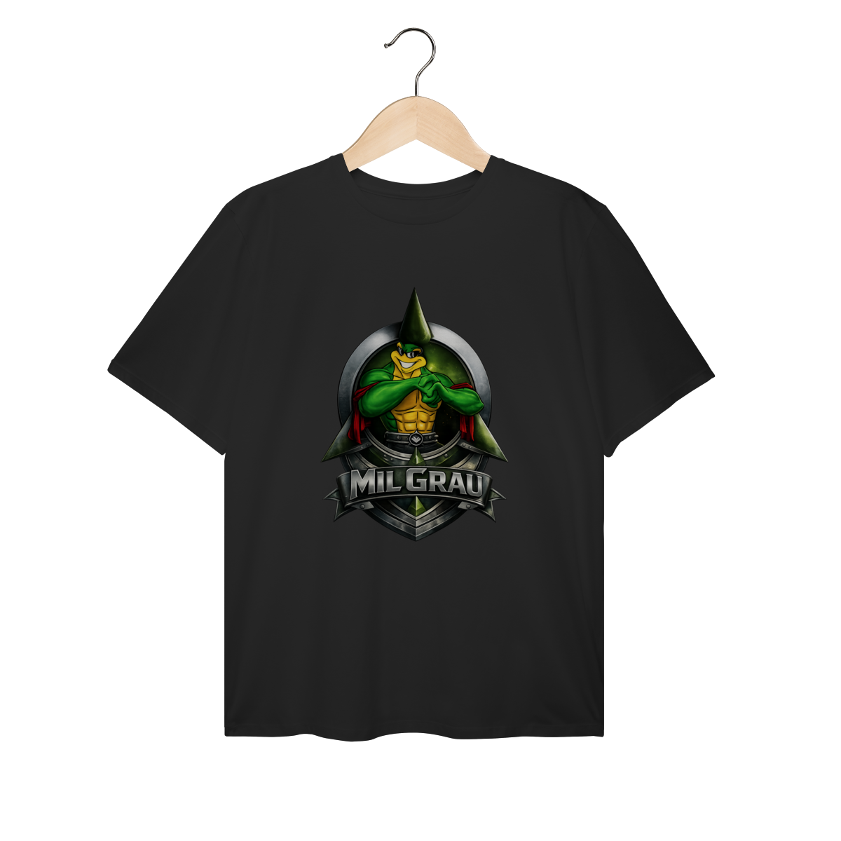 Camiseta Plus Size - Mil Grau