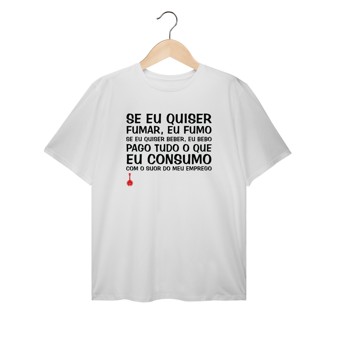 Camiseta Plus Size Se Eu Quiser Fumar Eu Fumo
