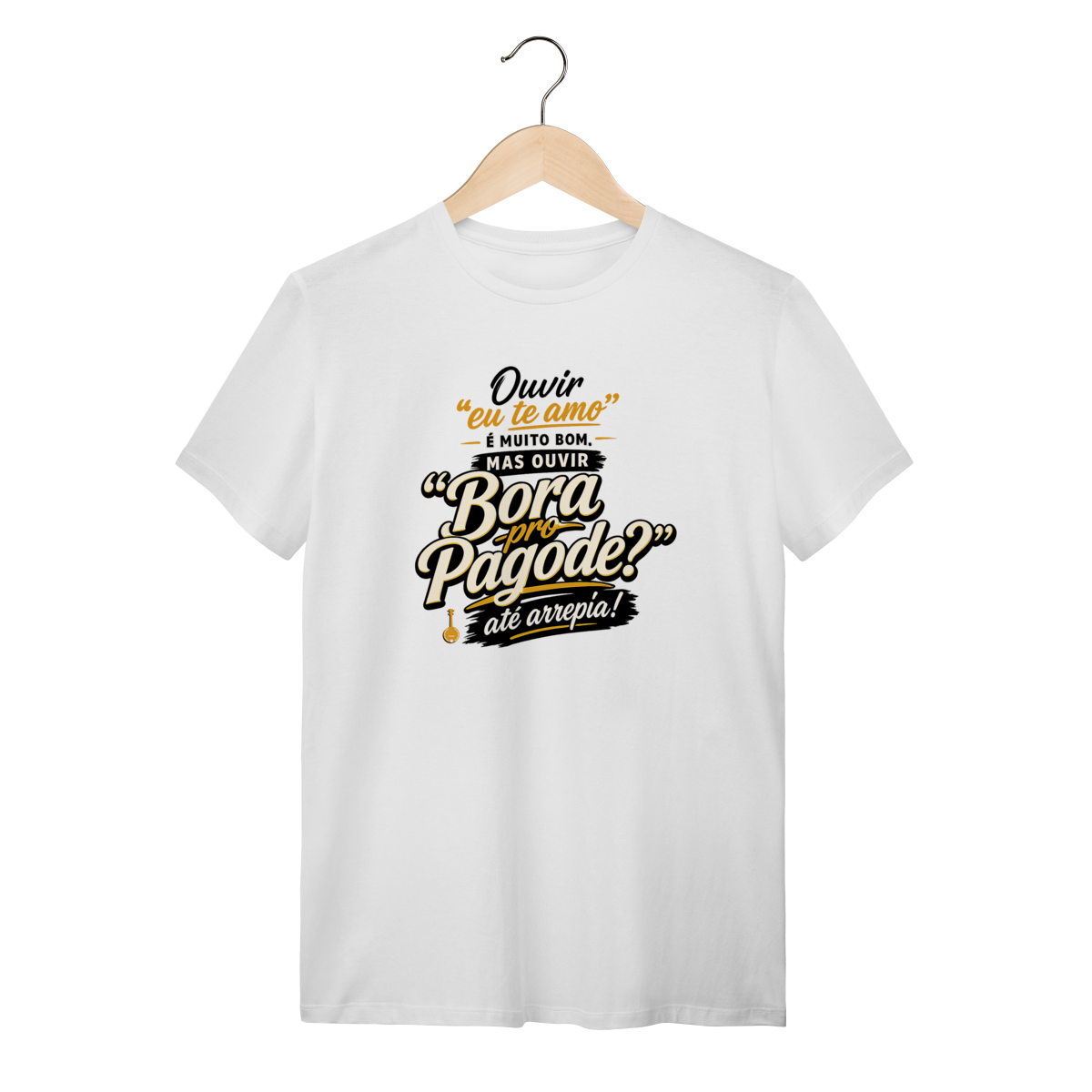 Camiseta Bora pro Pagode