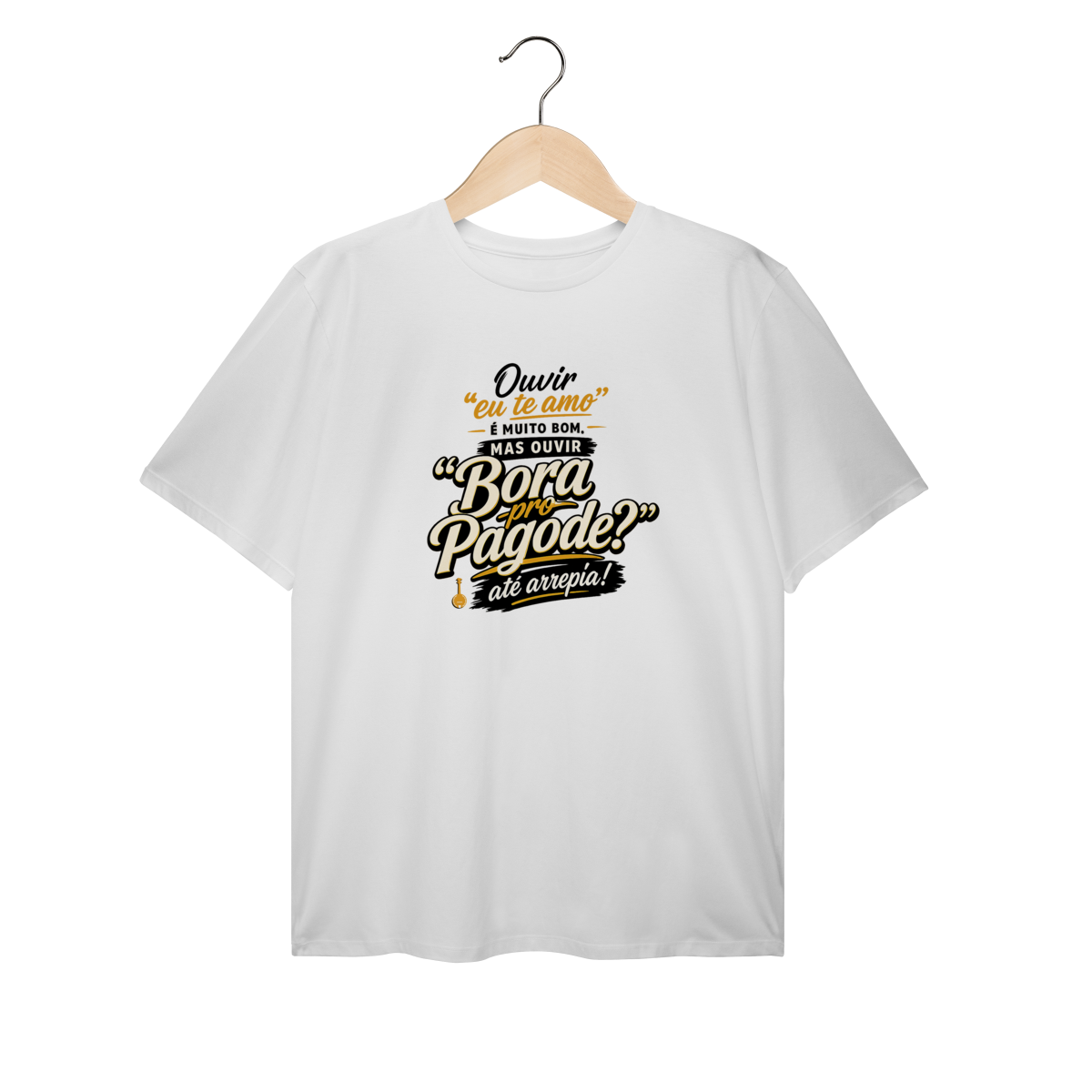 Camiseta Plus Size Bora pro Pagode