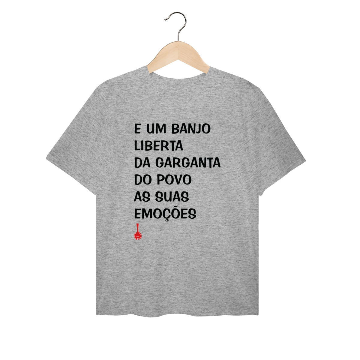 Camiseta Plus Size Um Banjo Liberta