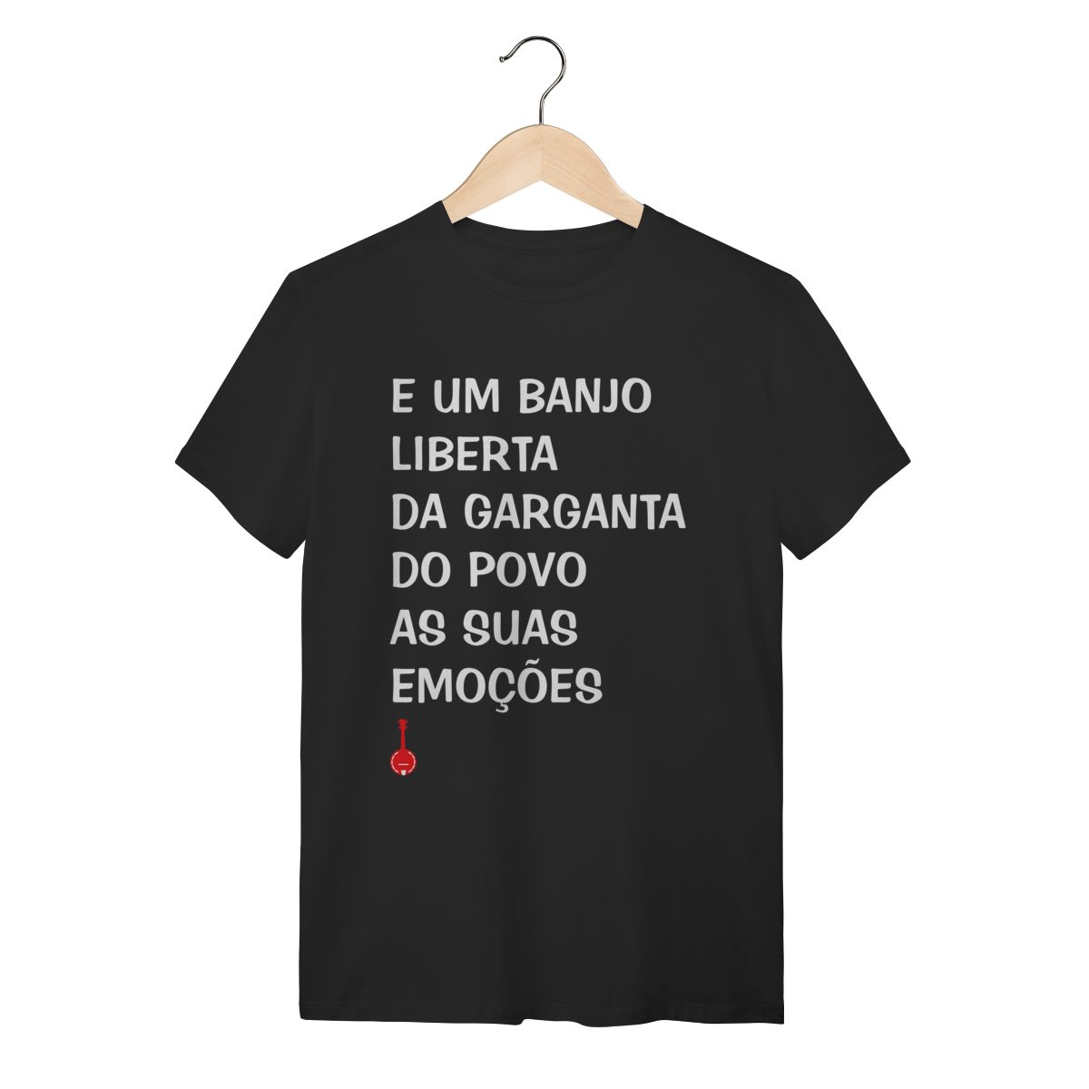 Camiseta Um Banjo Liberta