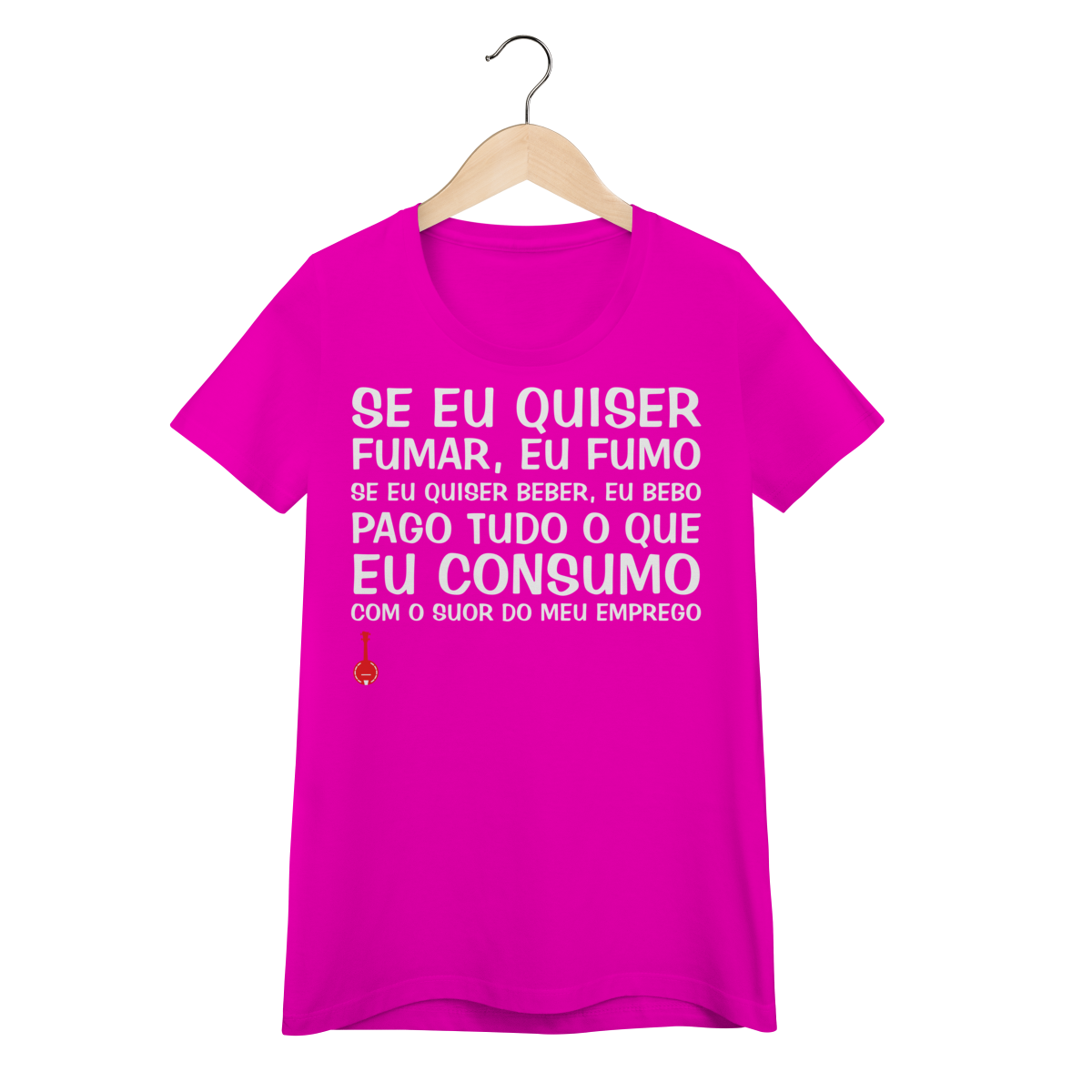 Baby Look Se Eu Quiser Fumar Eu Fumo