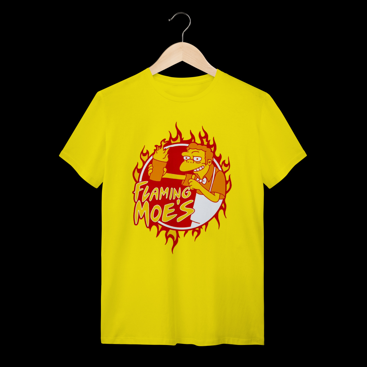 Os Simpsons | Moe Flamejante | Algodão Prime