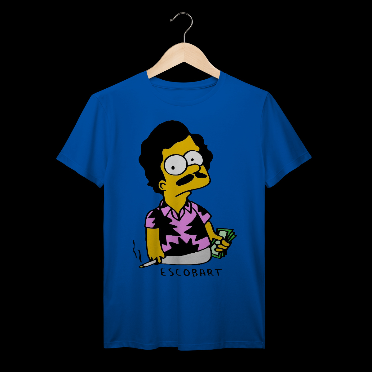 Bart Simpson | Pablo Escobar | Algodão Prime