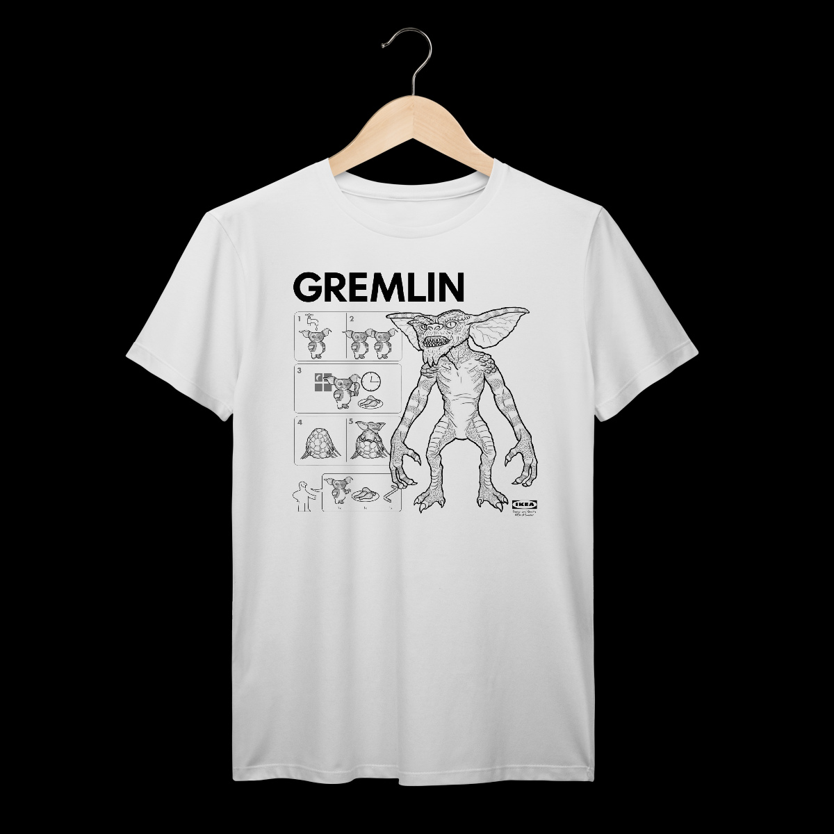 Gremlin | Ikea | Algodão Prime