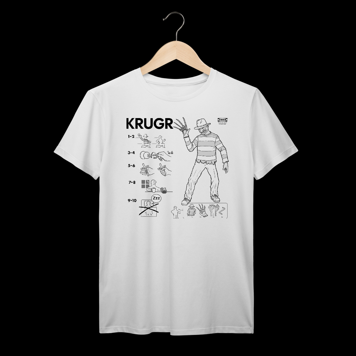 Freddy Krueger | Ikea | Algodão Prime