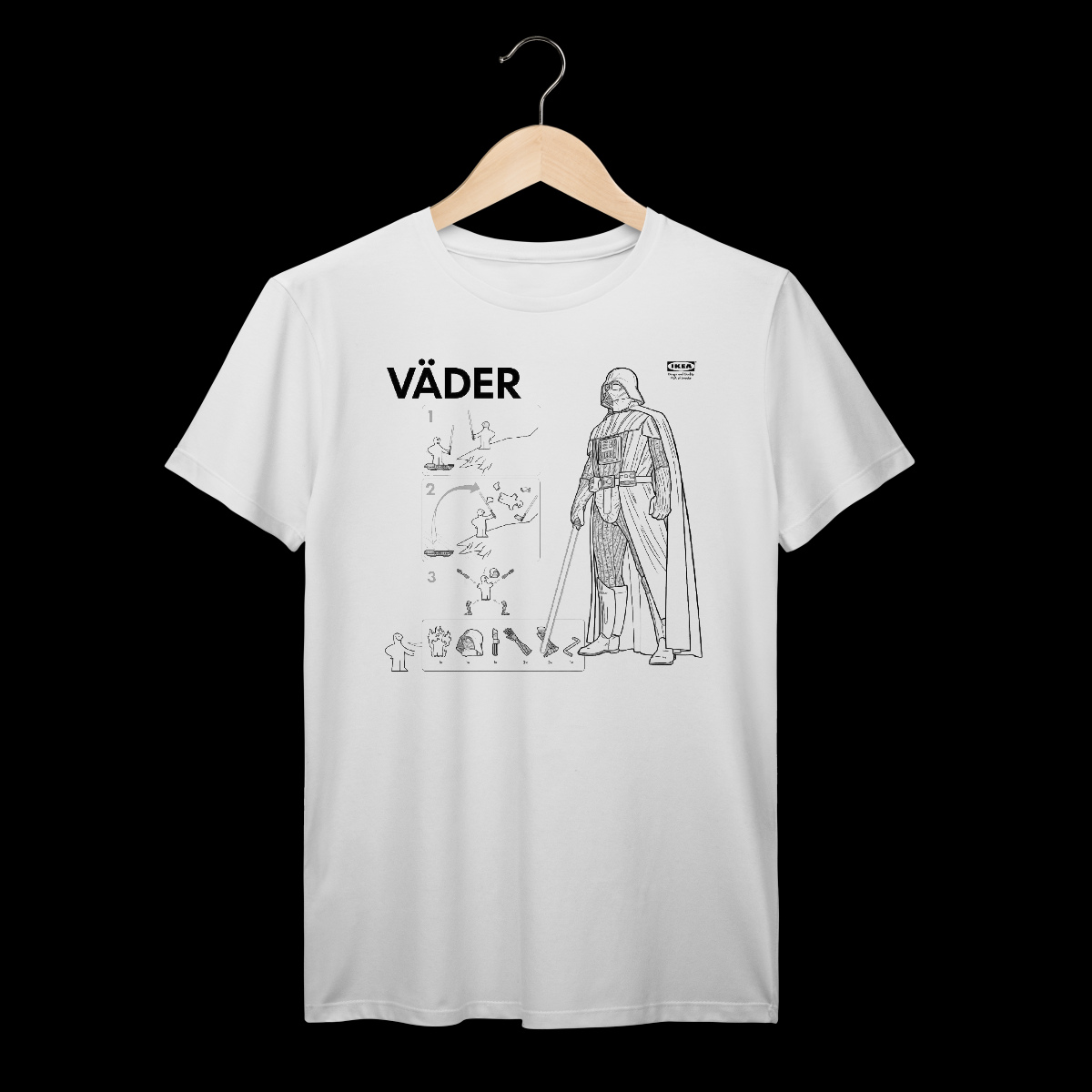 Darth Vader | Ikea | Algodão Prime