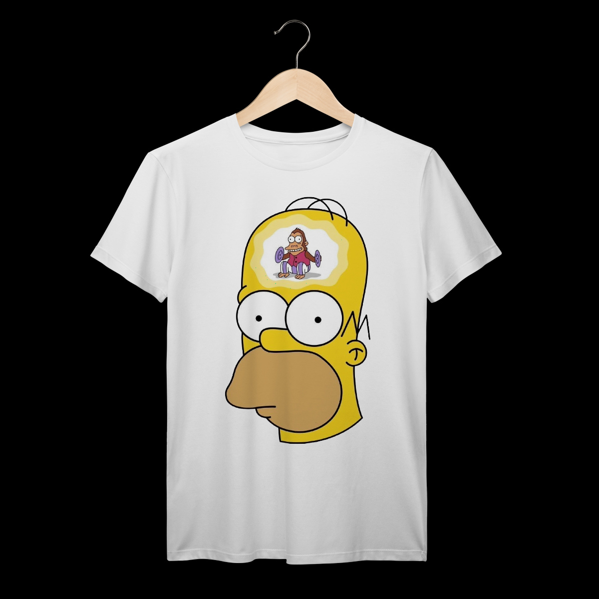 Os Simpsons | Homer Macaco na Cabeça | Algodão Prime
