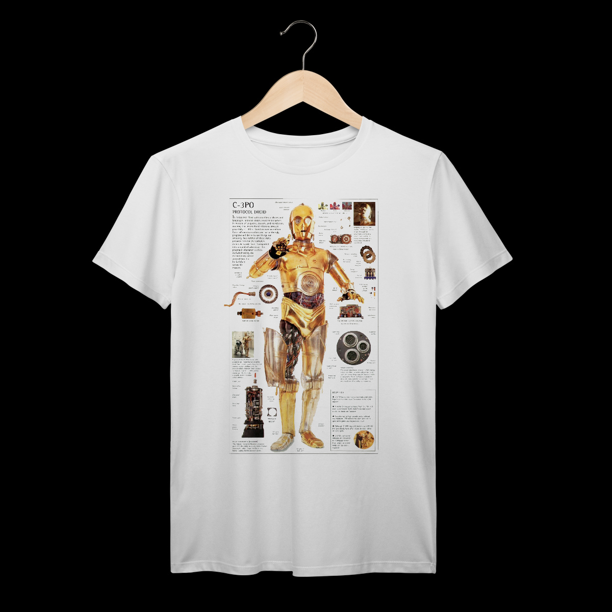 C-3PO | Star Wars | Algodão Prime