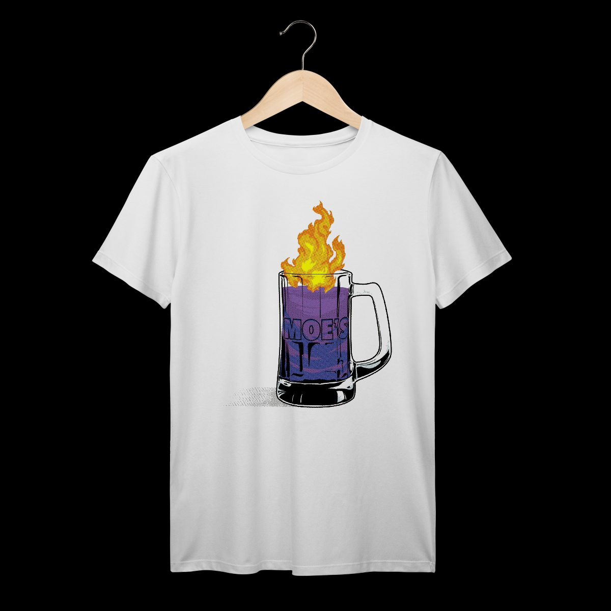 Os Simpsons | Moe Flamejante | Algodão Prime