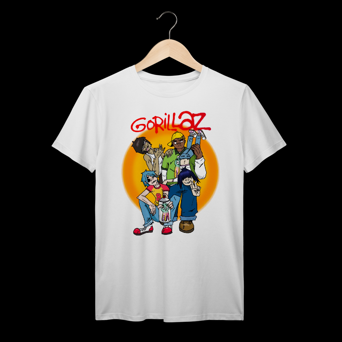 Gorillaz | Algodão Prime