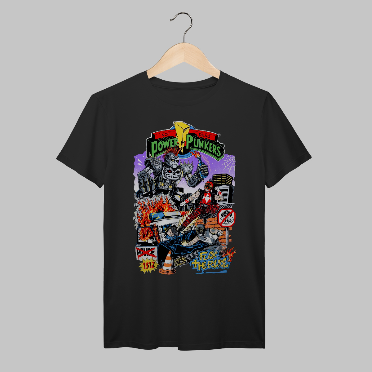 Power Rangers Punks | Algodão Prime