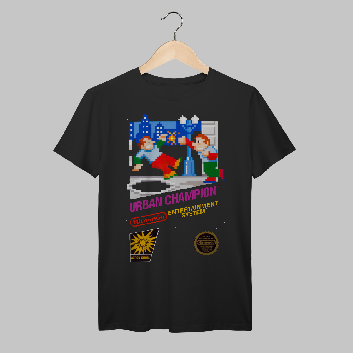 Nintendo | Urban Champion | Algodão Prime