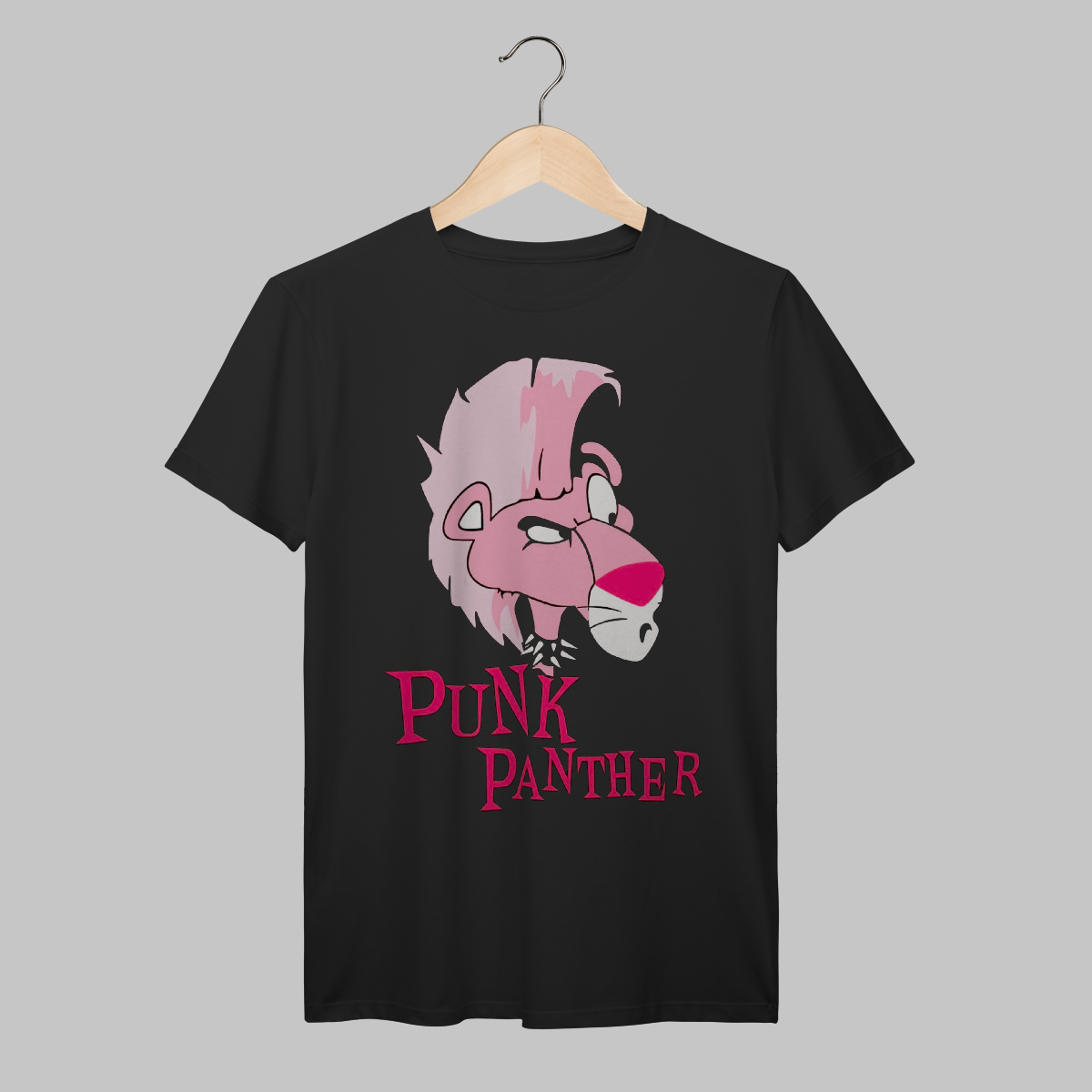  Pantera Cor-de-Rosa | Punk | Algodão Prime