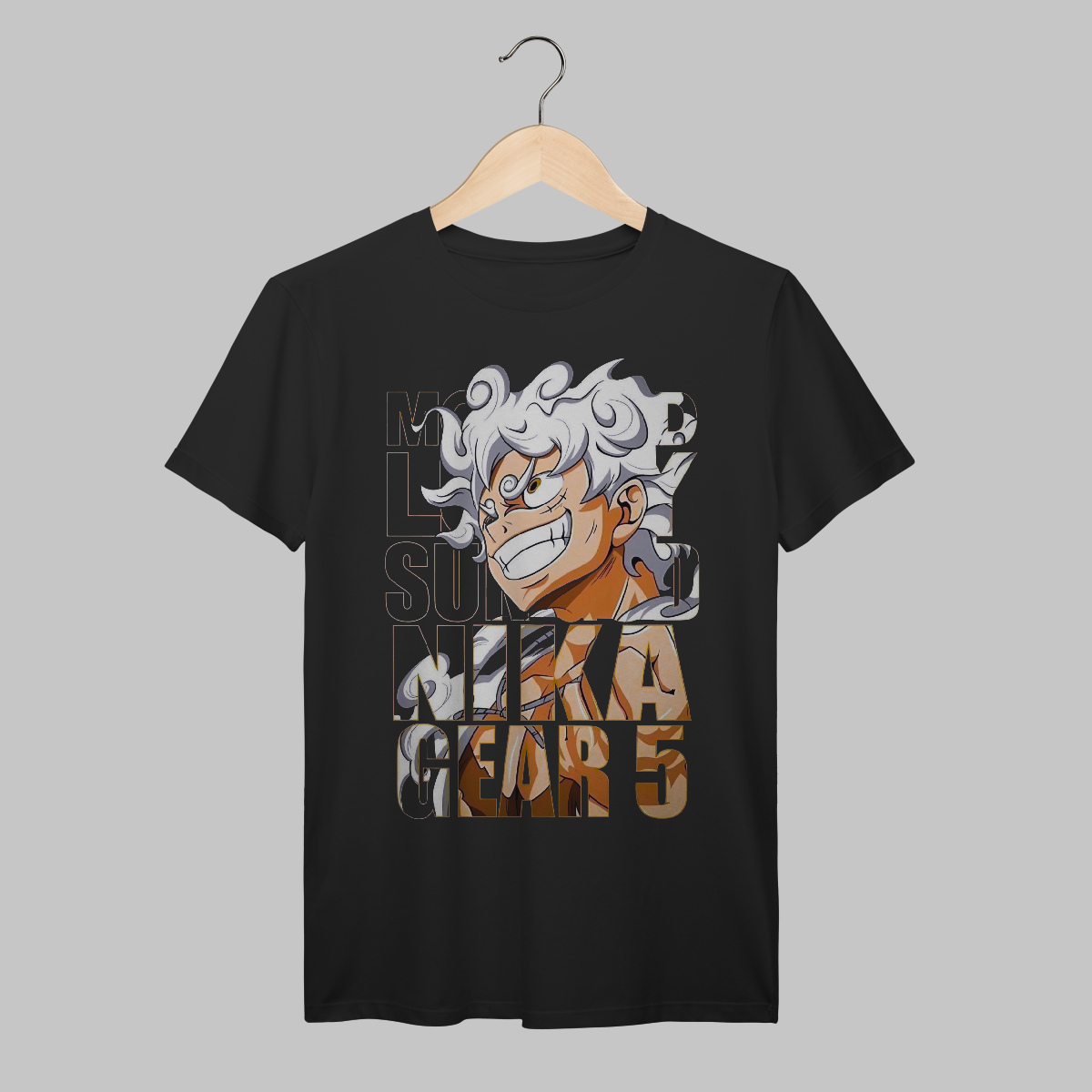 One Piece | Luffi Gear 5 | Algodão Prime