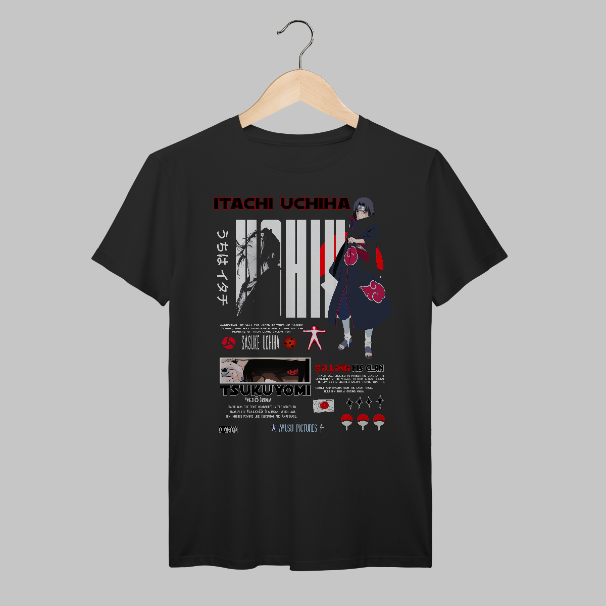 Naruto | Itachi Uchiha | Algodão Prime