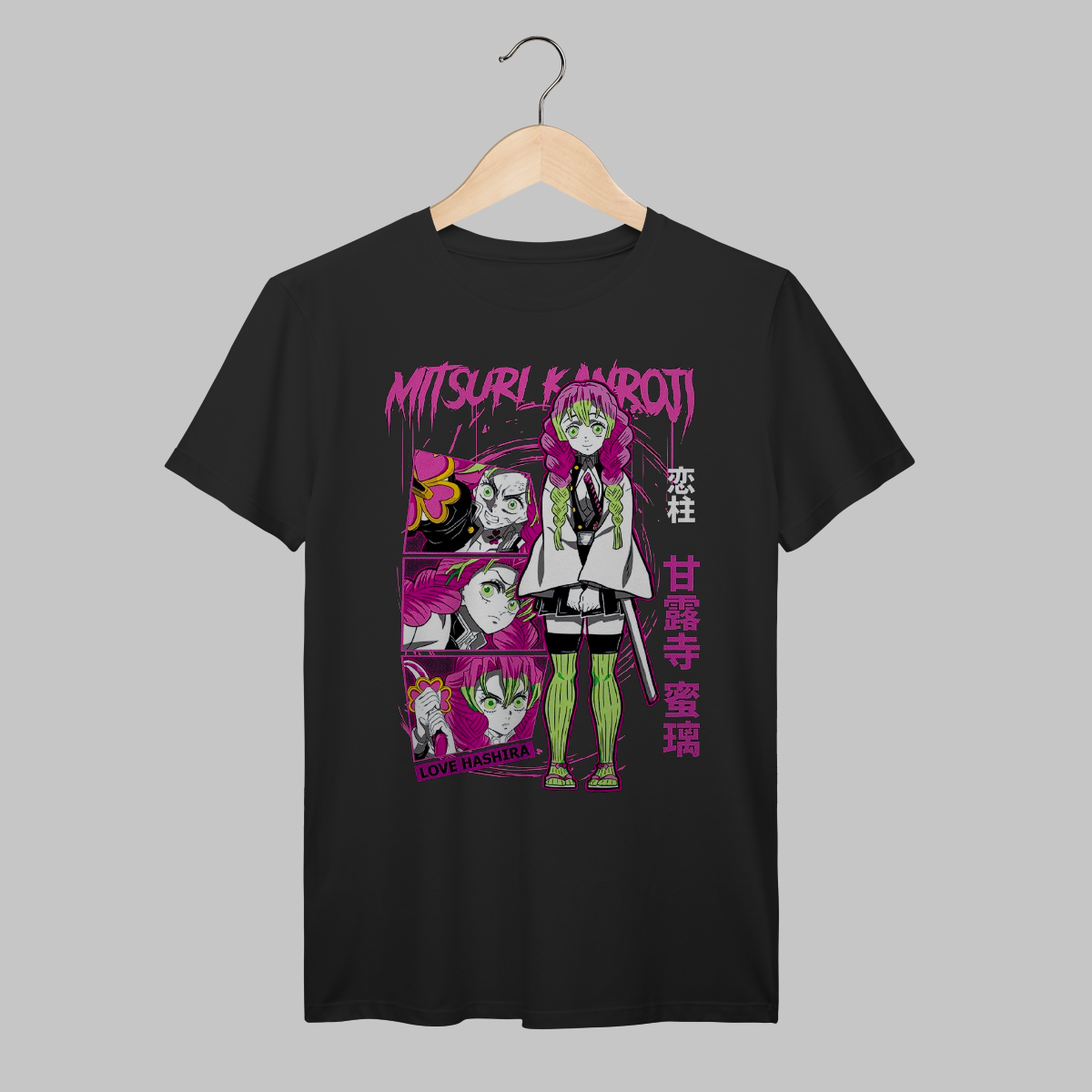 Demon Slayer | Mitsuri Kanroji | Algodão Prime