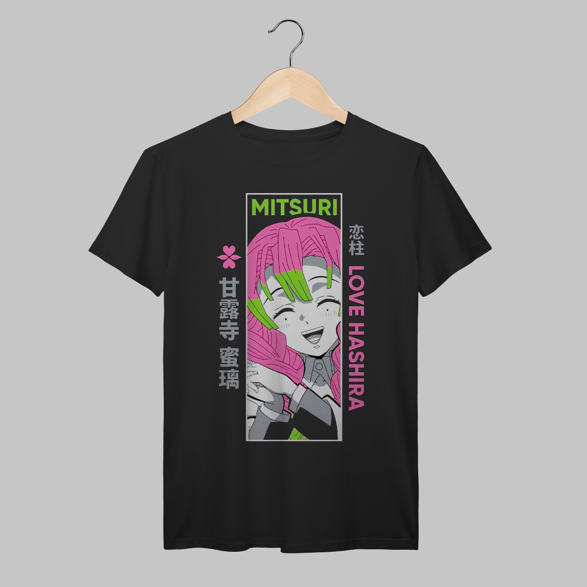 Demon Slayer | Mitsuri Kanroji | Algodão Prime