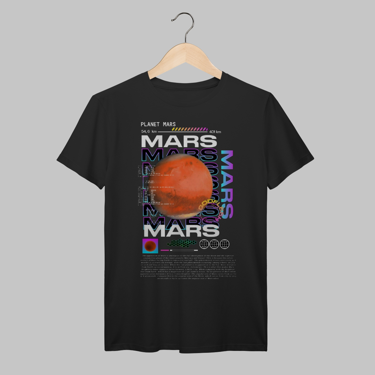 Planet Mars | Algodão Prime