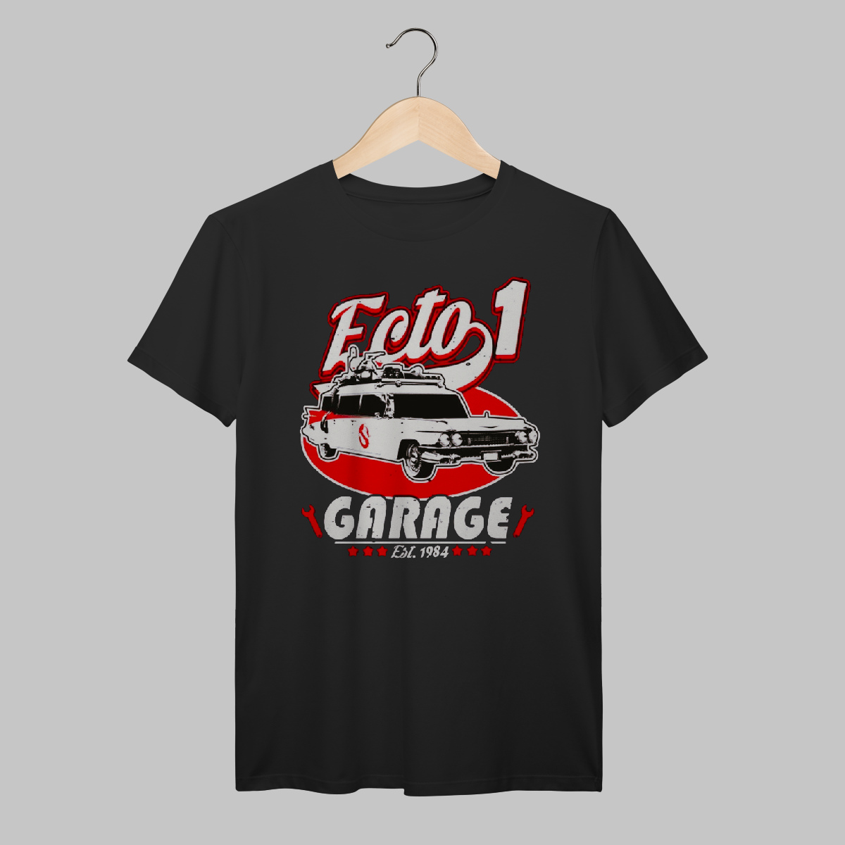 Caça-Fantasmas | Ecto-1 | Algodão Prime