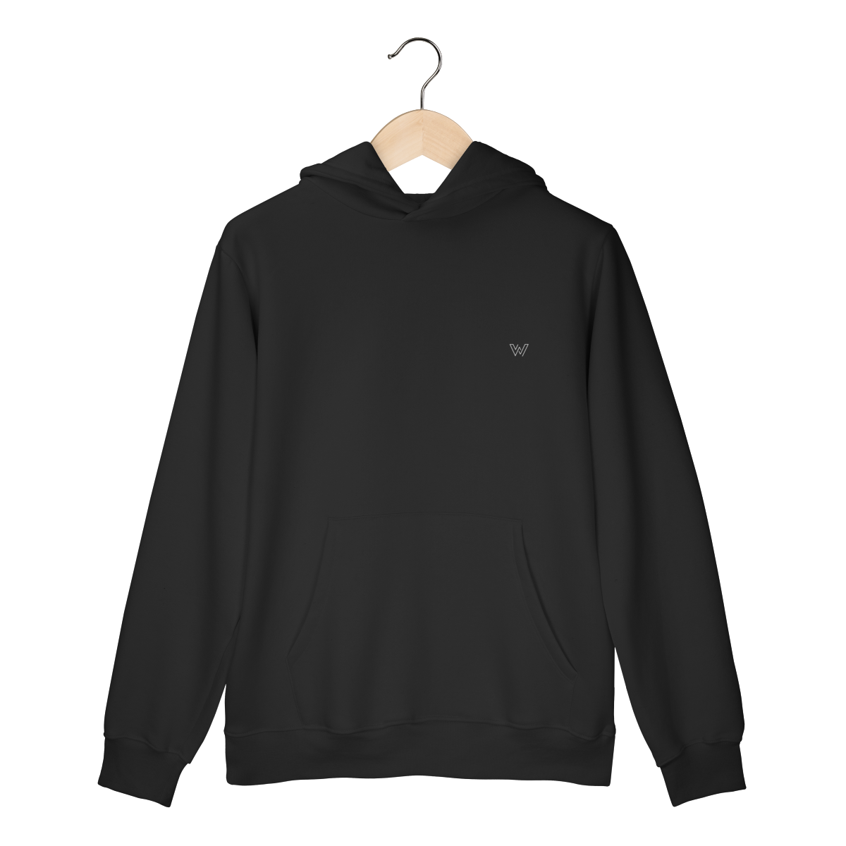 Moletom Preto WIZE WEAR – Conforto que se Transforma em Estilo