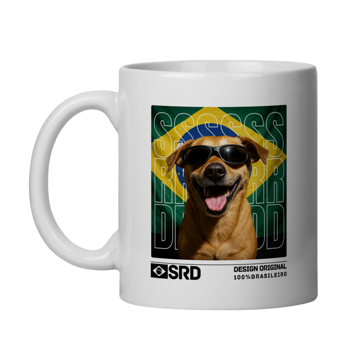 Caneca SRD - Design 100% Brasileiro