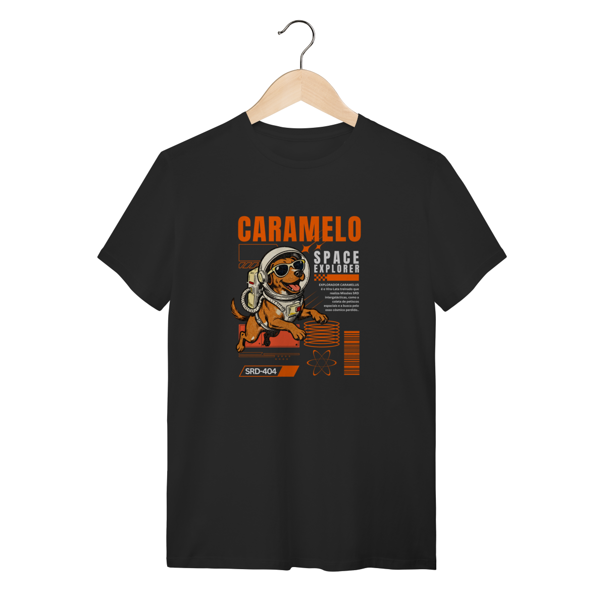 Caramelo Space Explorer: O Vira-Lata Rumo ao Infinito e Além!