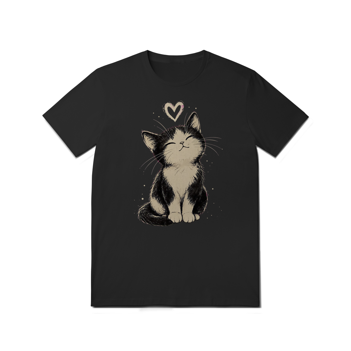 Camiseta Gato Lovers Cores Variadas PROMOÇÃO