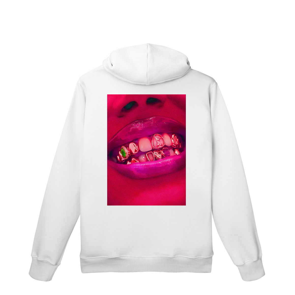 Moletom Quality Canguru - Gold Lips