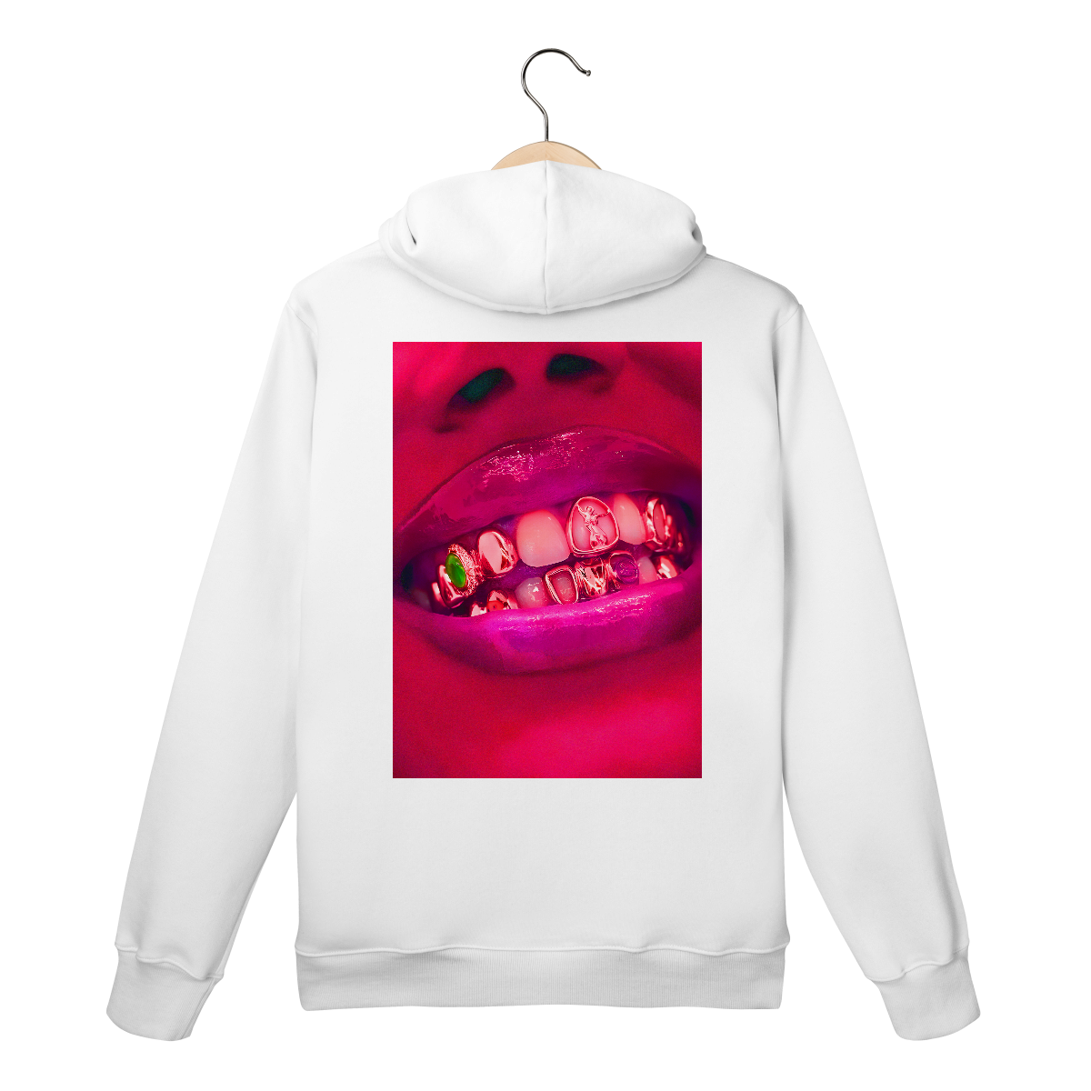 Moletom Prime Canguru - Gold Lips