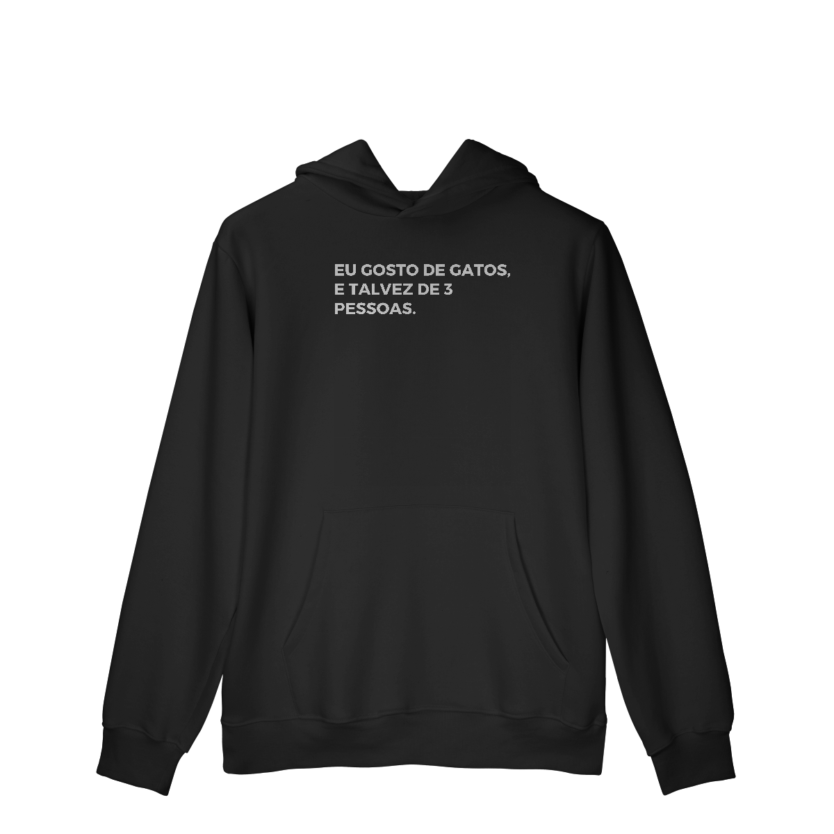 Eu Gosto de Gatos [Moletom Prime Canguru]