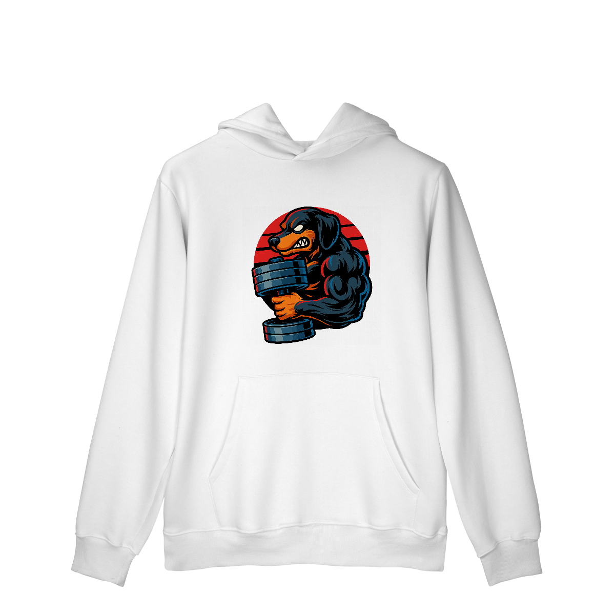 GYM - Dachshund Monstro [Moletom Prime Canguru]