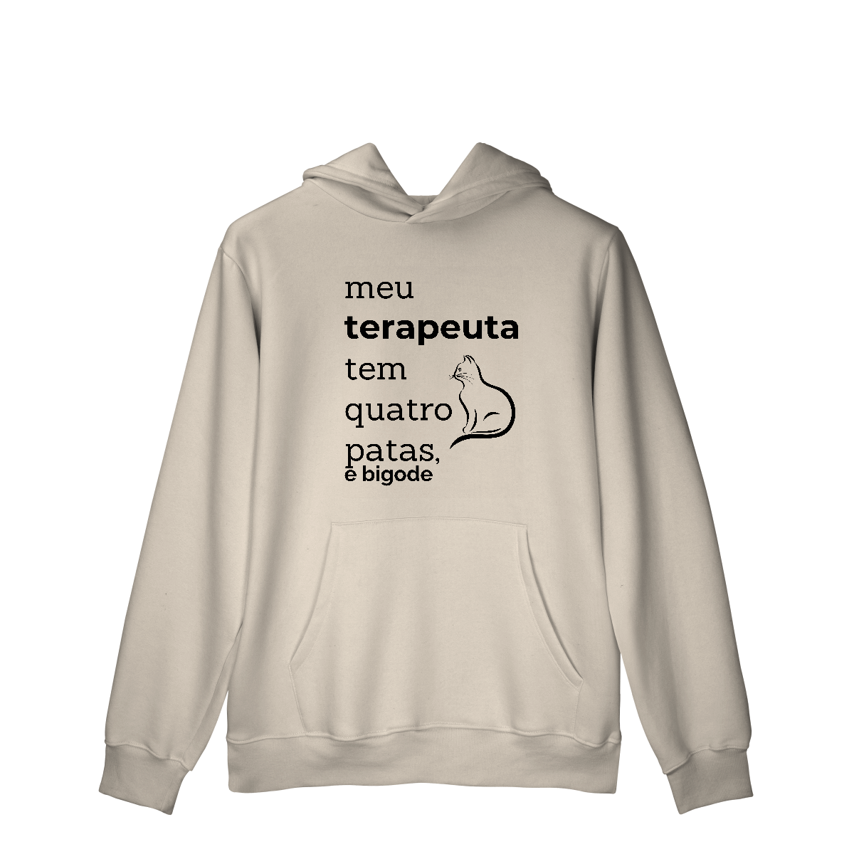 Terapeuta tem Quatro Patas [Moletom Prime Canguru]