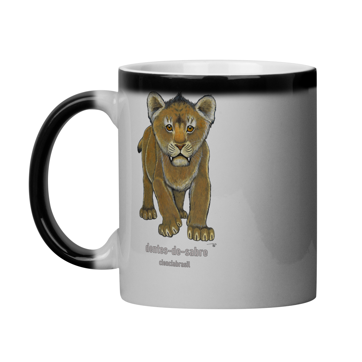Caneca Mágica filhotes dentes de sabre