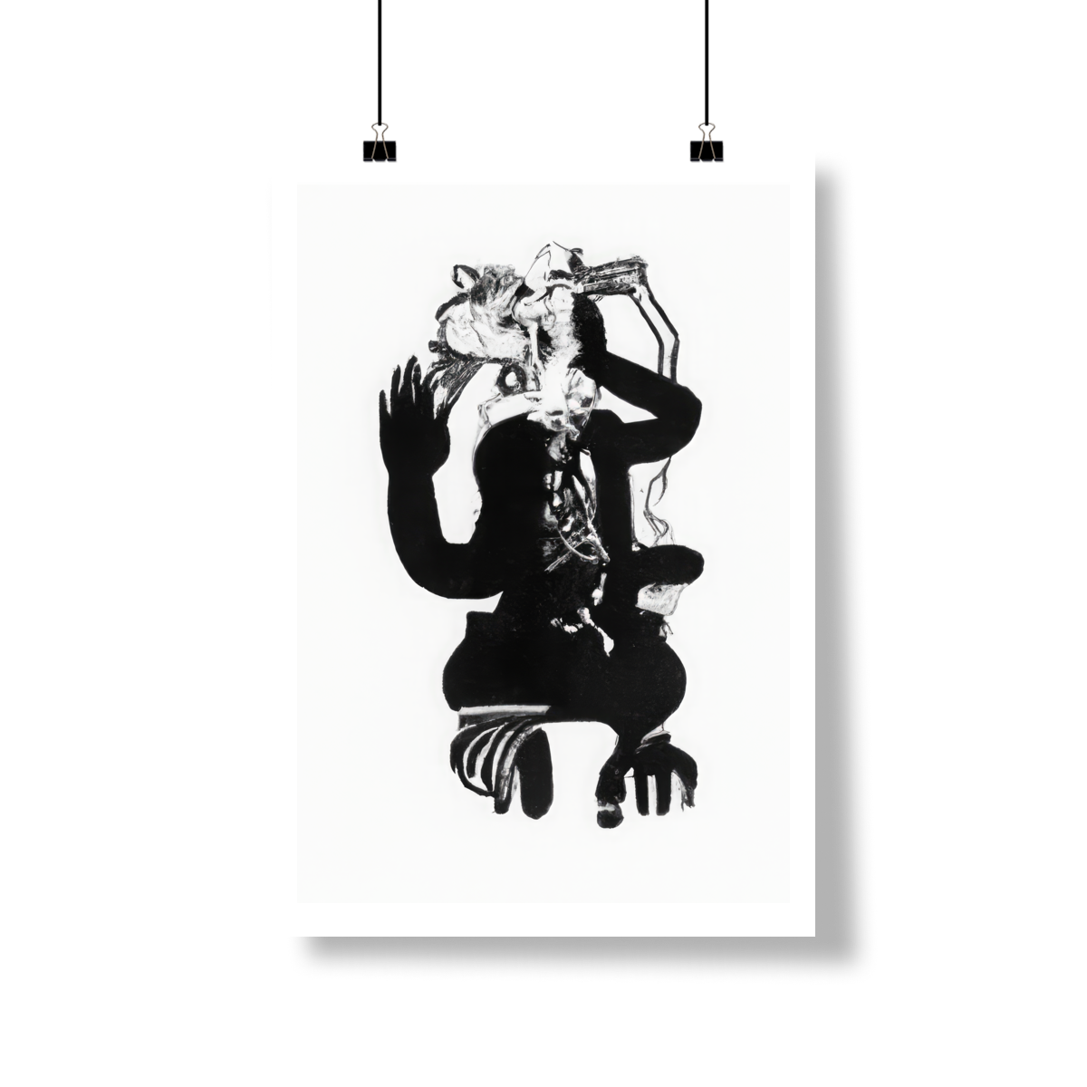 Pôster DigiXilo 08 - Arte Colecionável - Tamanho A4 - Sem Moldura - Orientação Retrato