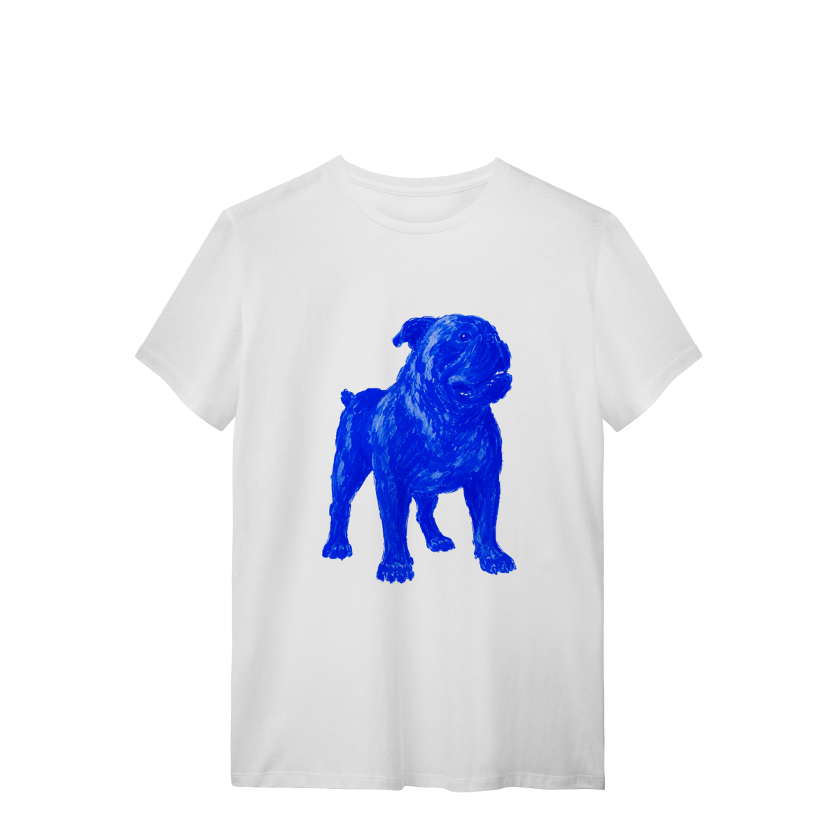 Camiseta Alcateia Urbana | Buldogue Guarda Azul