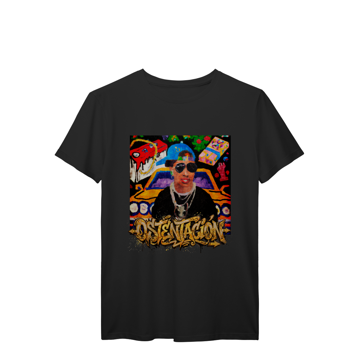 Nome do produto: Camiseta - Série Ostentación: 01 - 100% Algodão - Unissex