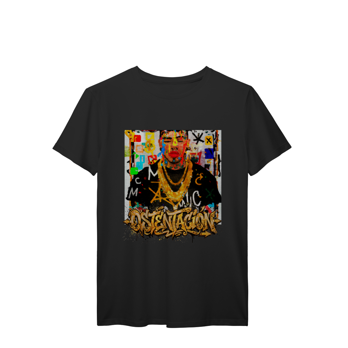 Nome do produto: Camiseta - Série Ostentación: 02 - 100% Algodão - Unissex